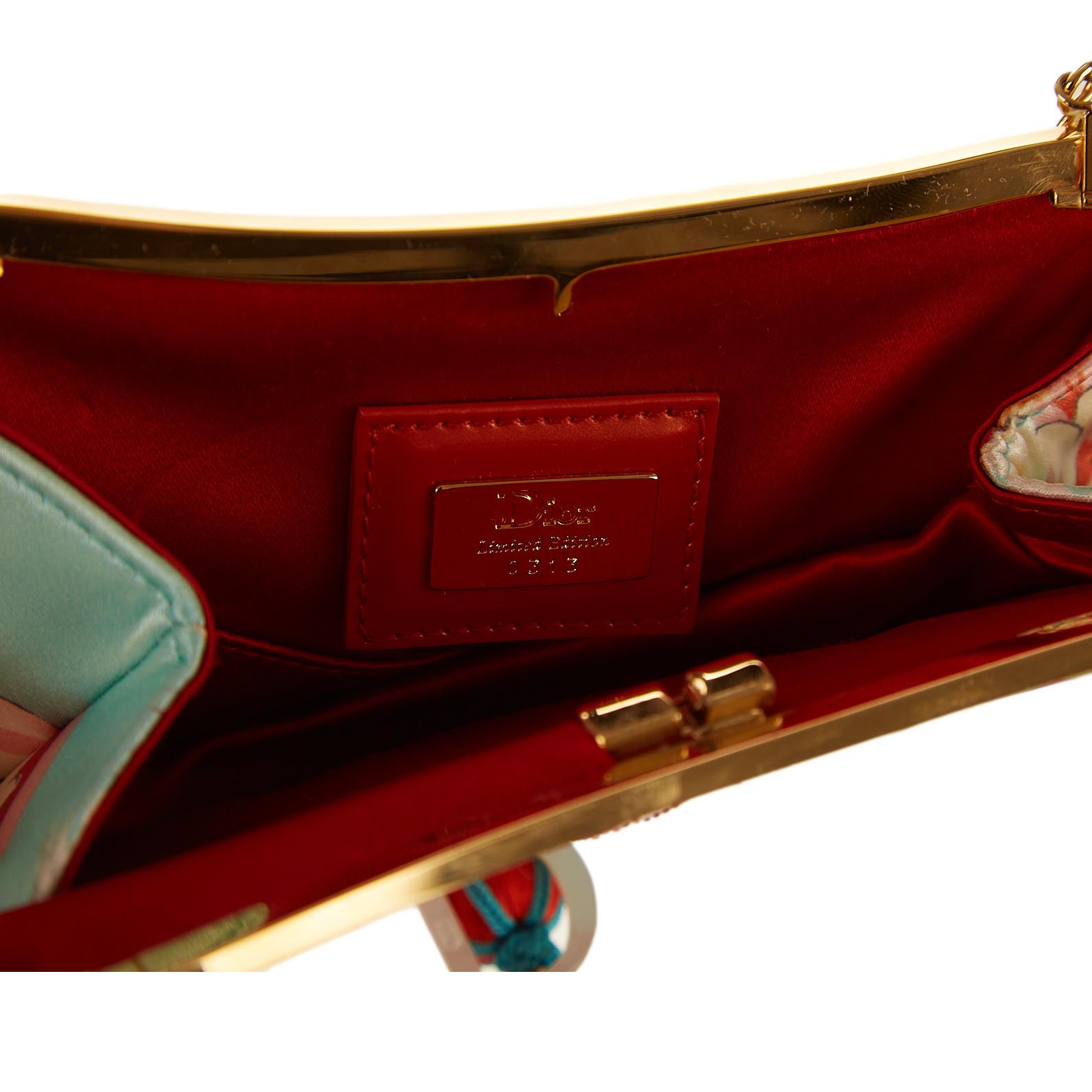 Vintage Dior Baby Blue Tassel Mini Saddle Bag – Treasures of NYC