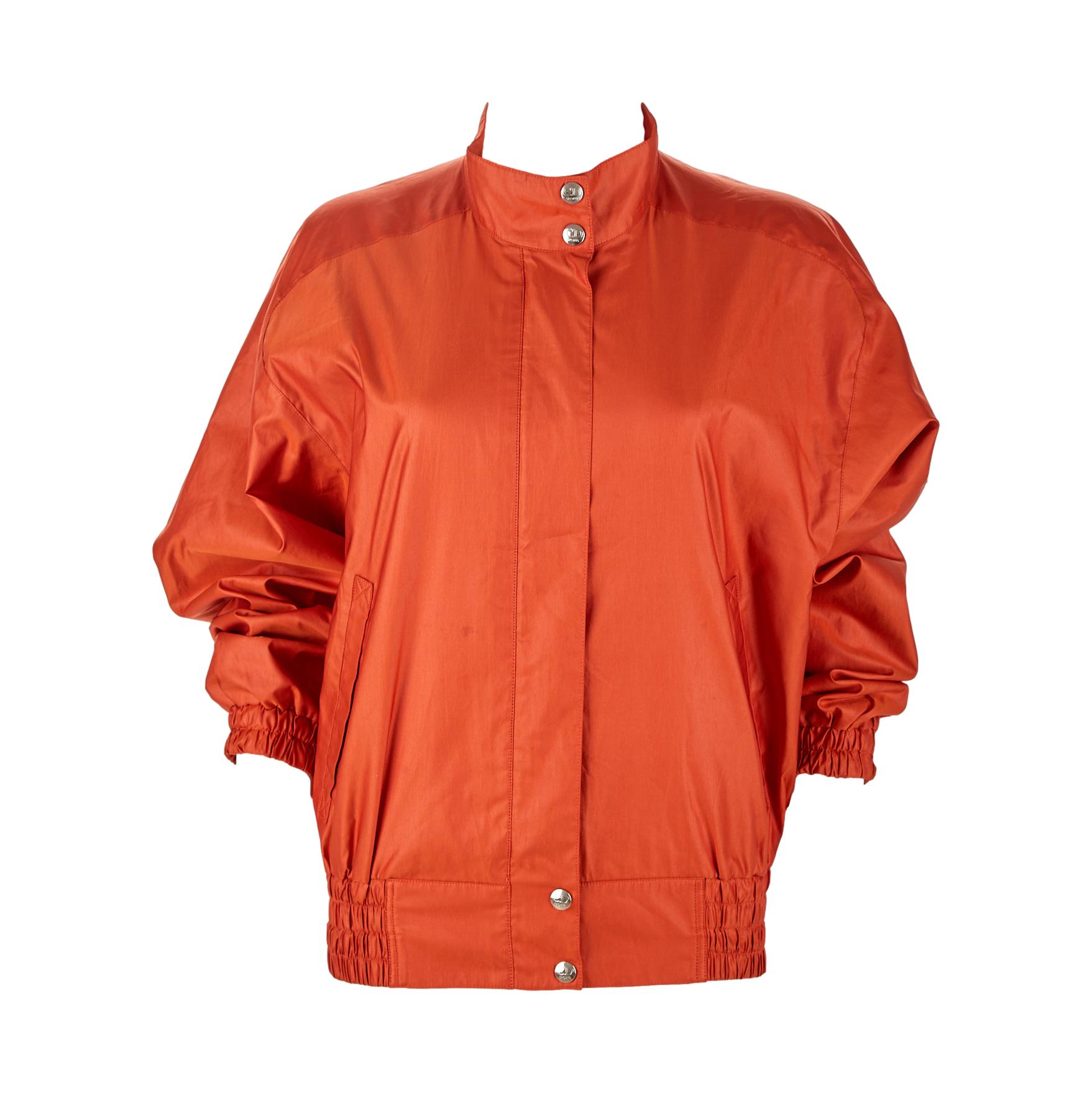 Dior Orange Logo Windbreaker – Treasures of NYC