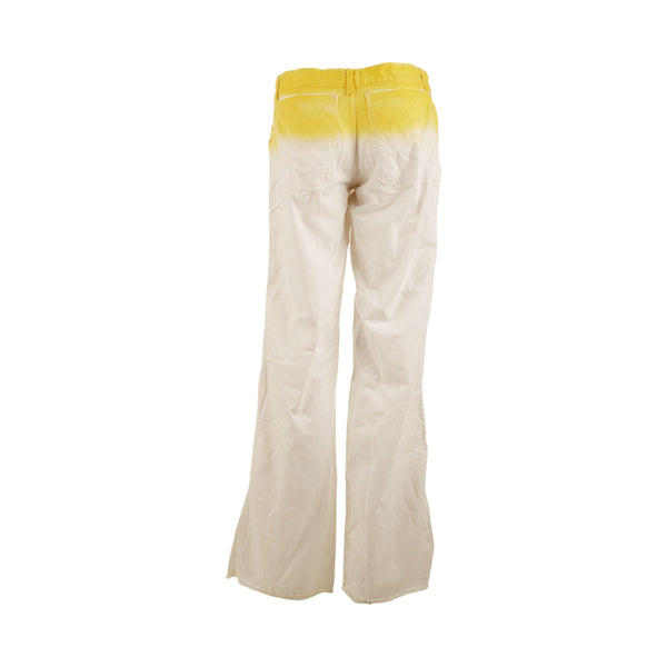 Fendi Yellow Gradient Pants