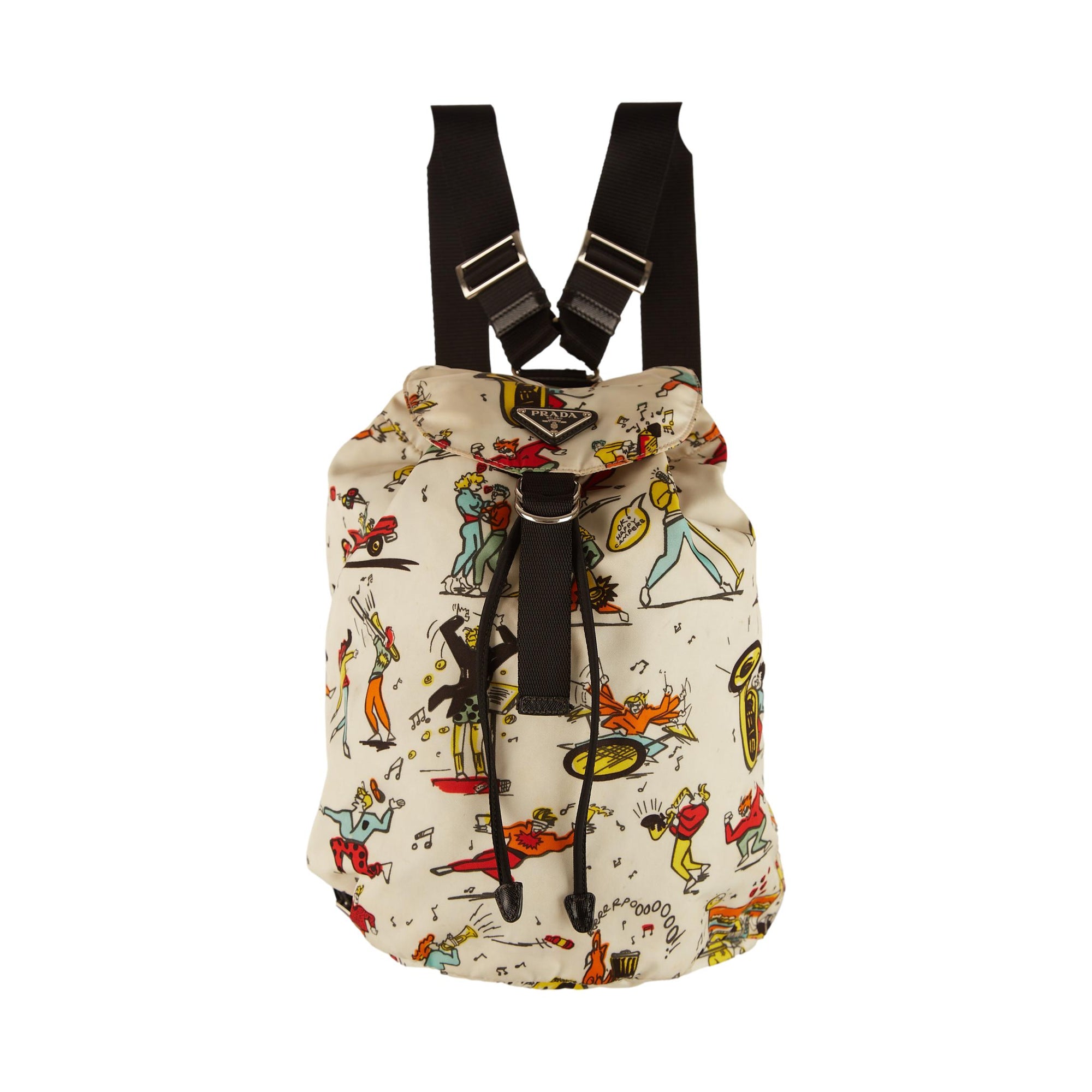 Backpacks Dolce & Gabbana - Logo band nylon backpack