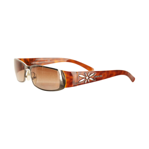 Prada Tortoise Flower Sunglasses – Treasures of NYC