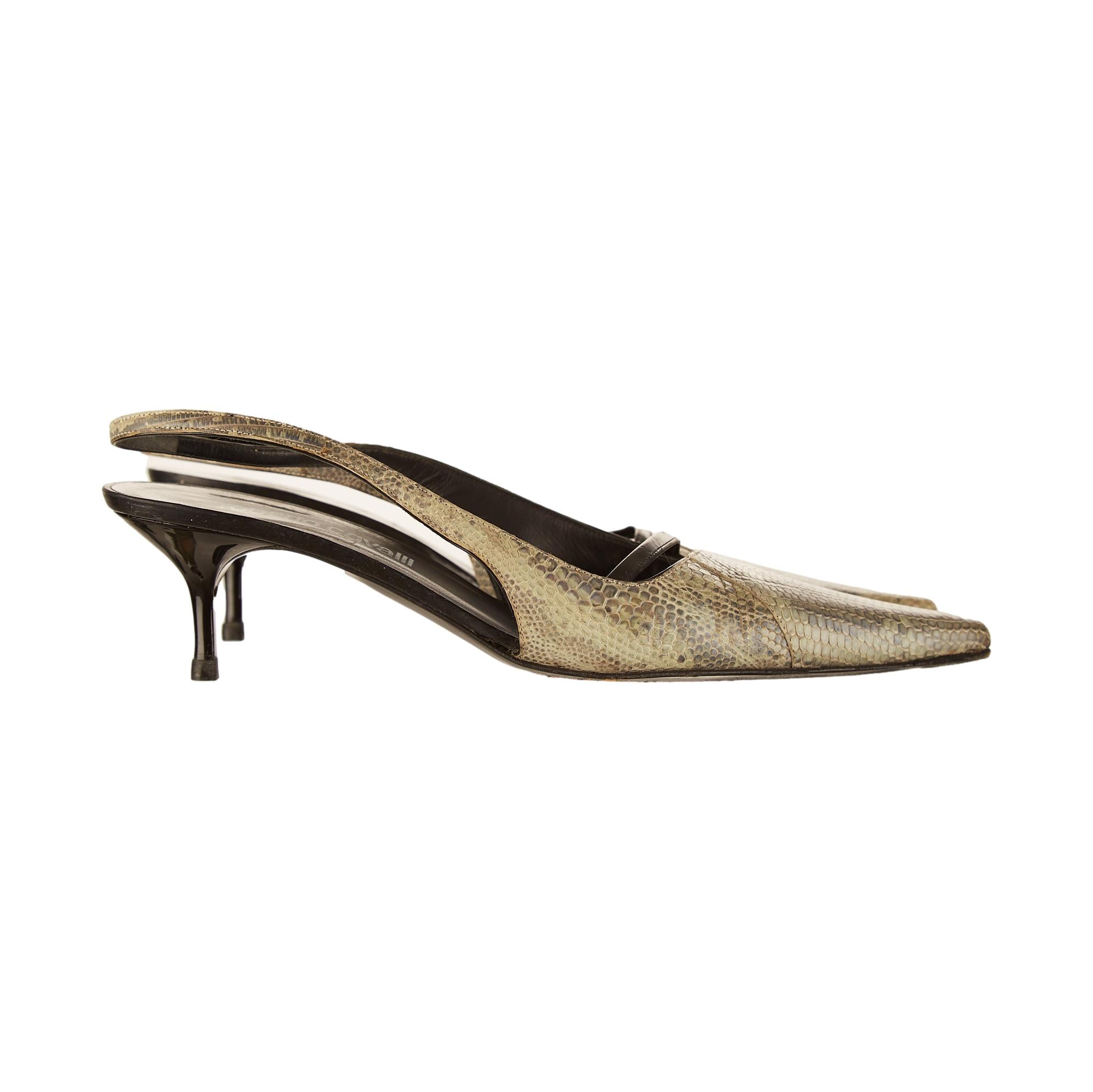 Snakeskin Heels Women's Pointed Toe Snakeskin Shoes Zip Boots:  Amazon.co.uk: Fashion