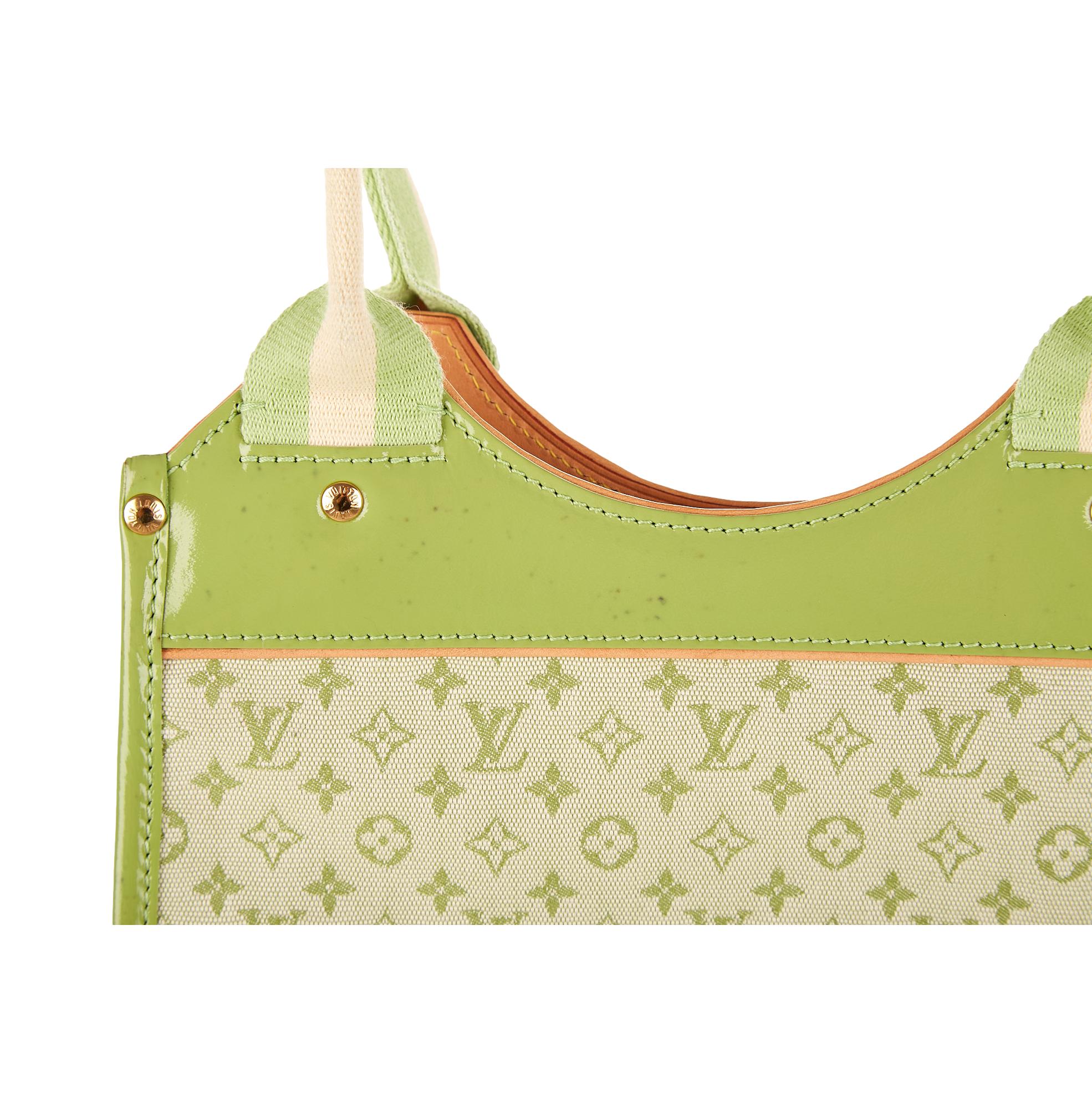 Vintage Louis Vuitton Lime Green Monogram Shoulder Bag – Treasures
