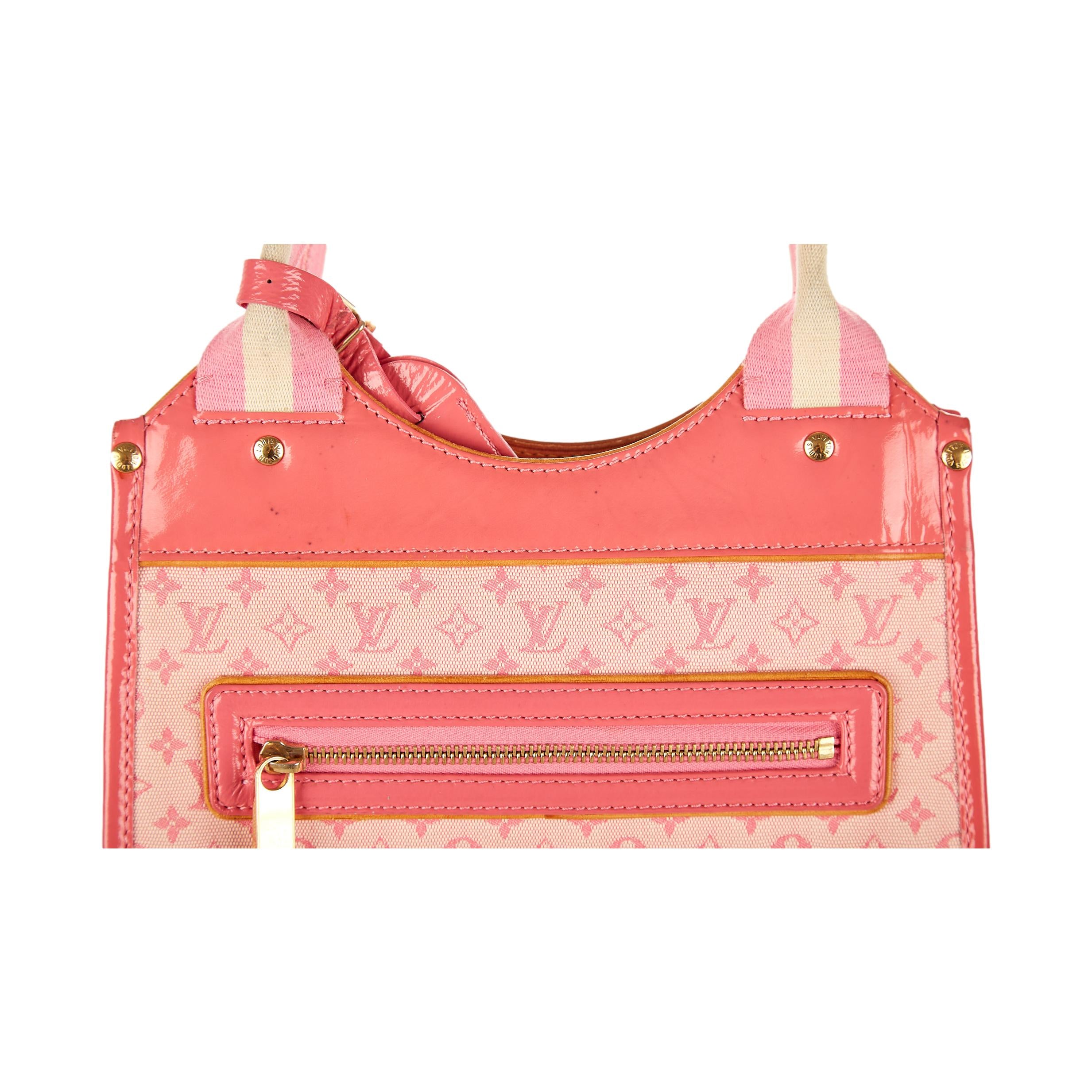 Vintage Louis Vuitton Pink Monogram Ikat Shoulder Bag – Treasures of NYC