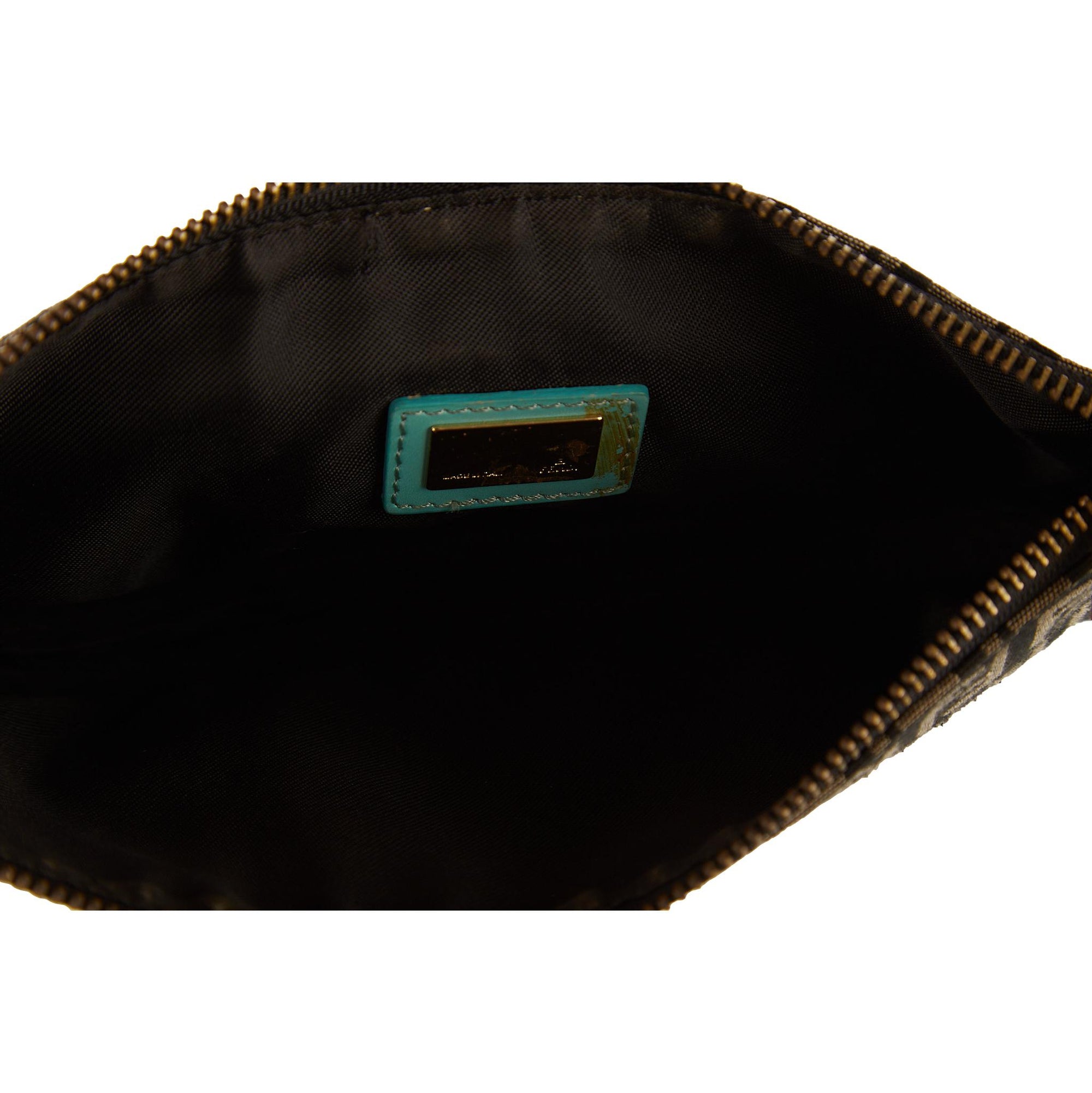 Fendi Black Logo Mini Shoulder Bag