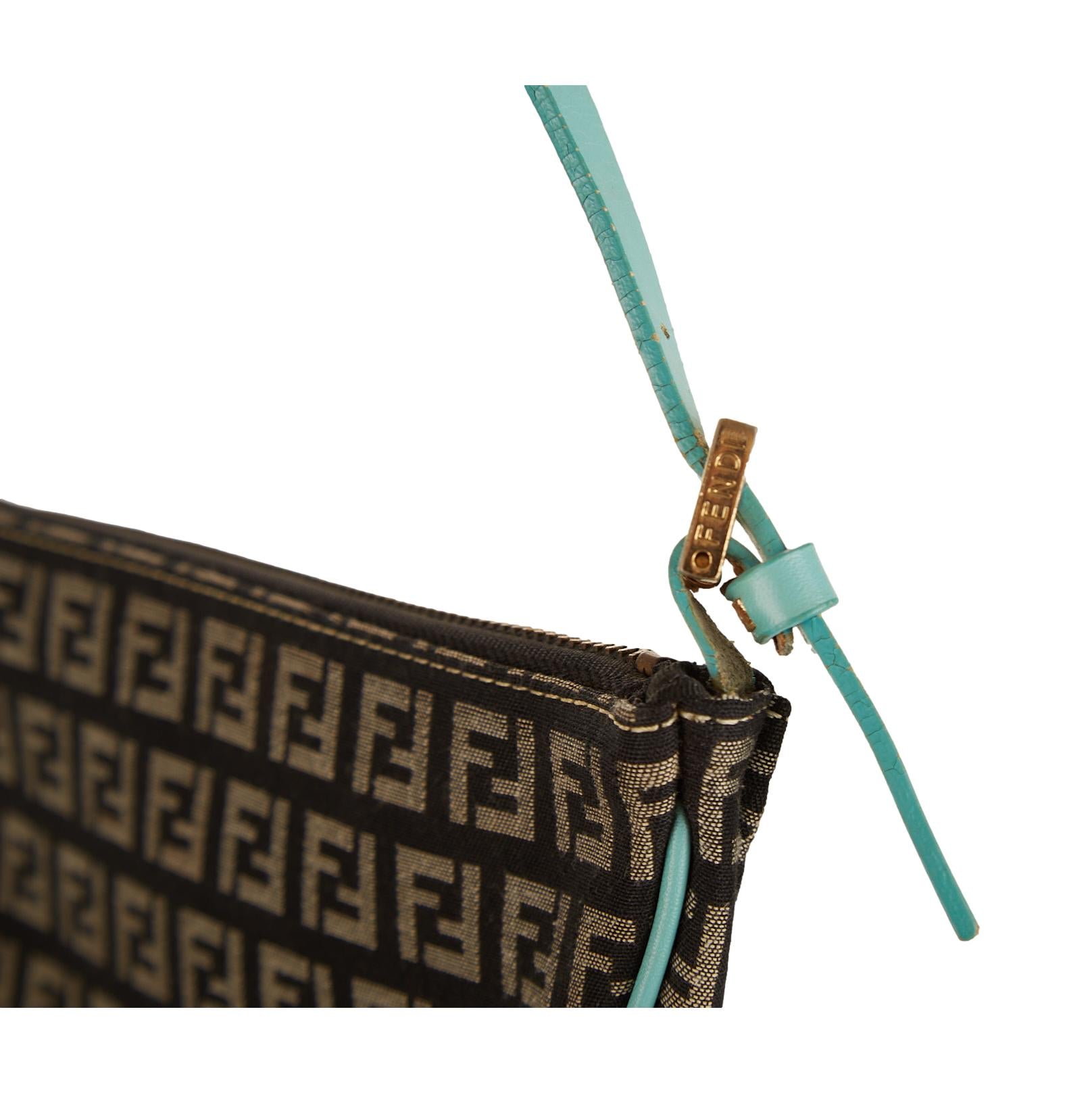 Fendi Black Logo Mini Shoulder Bag