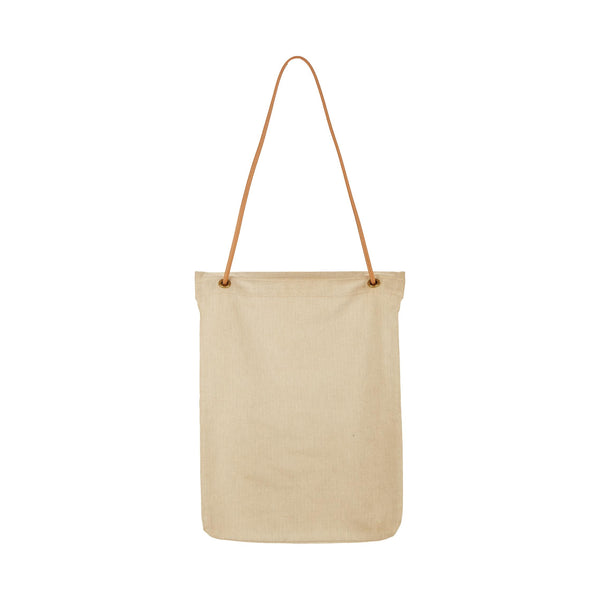 Hermes Natural Canvas Logo Tote