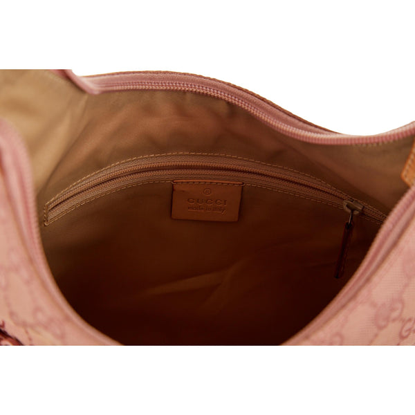 Gucci Pink Logo Mini Shoulder Bag