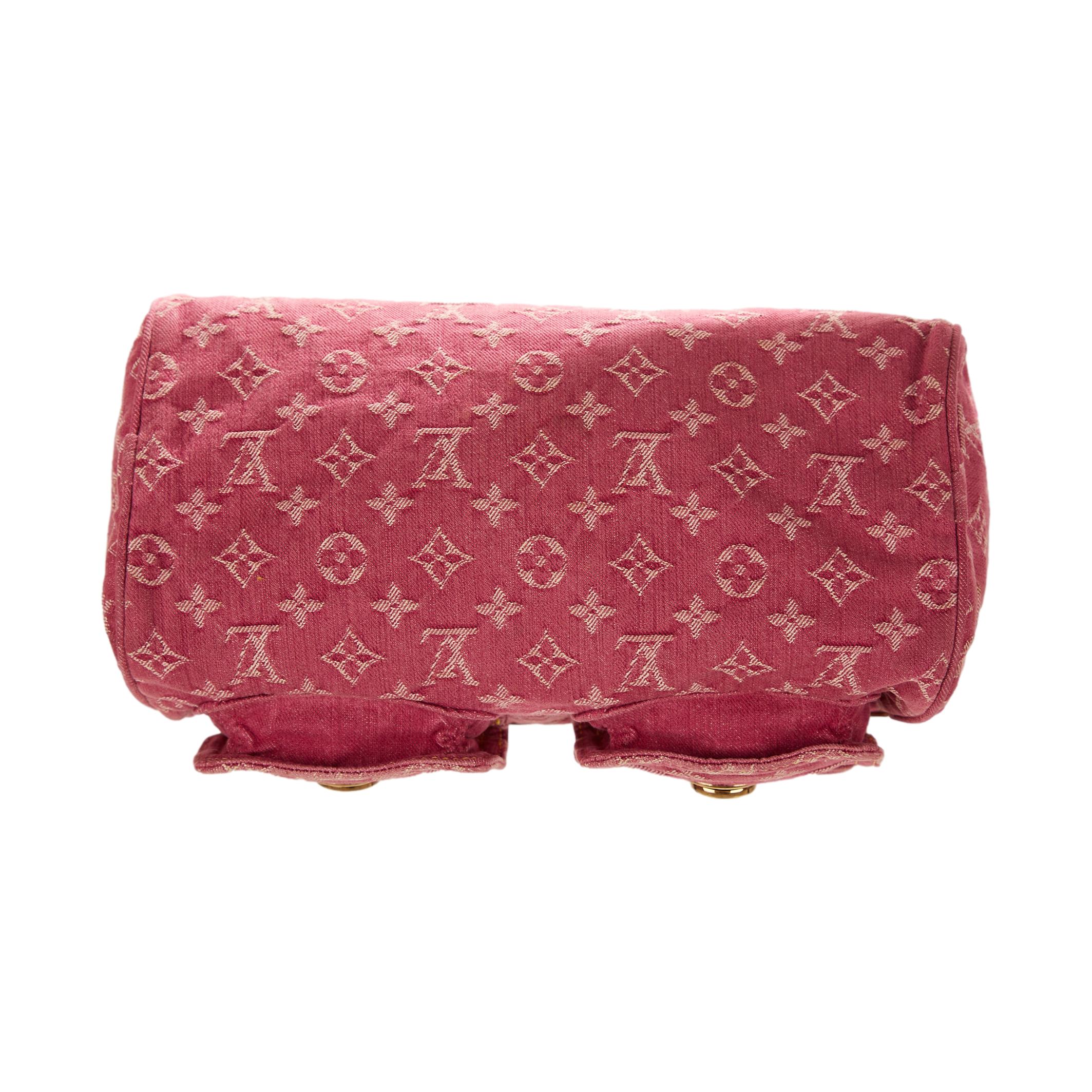 Rare Louis Vuitton Pink Denim Neo Speedy Handbag – Pickled Vintage