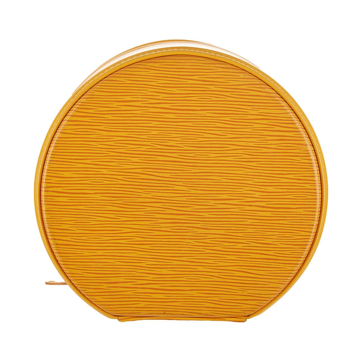 Louis Vuitton Yellow Epi Cylinder Bag