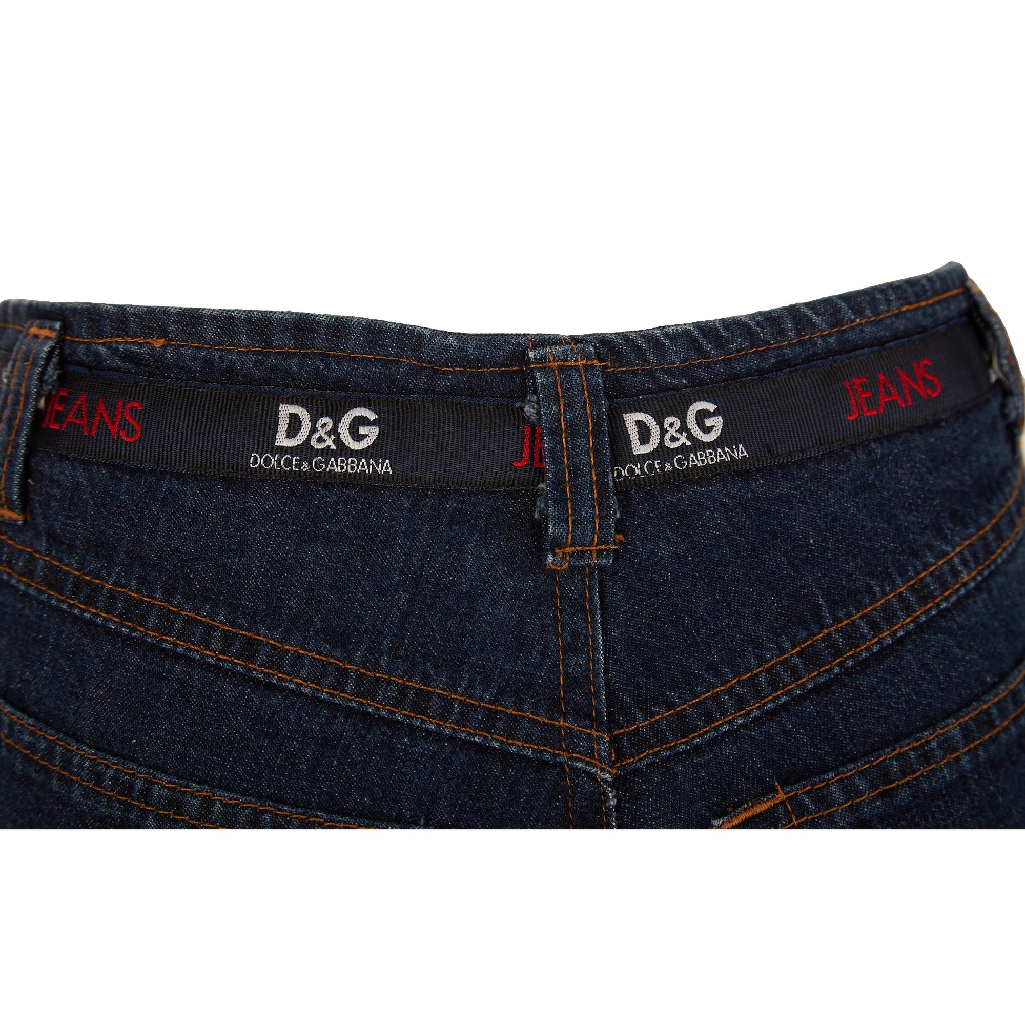Dolce & Gabbana Denim Cargo Pants
