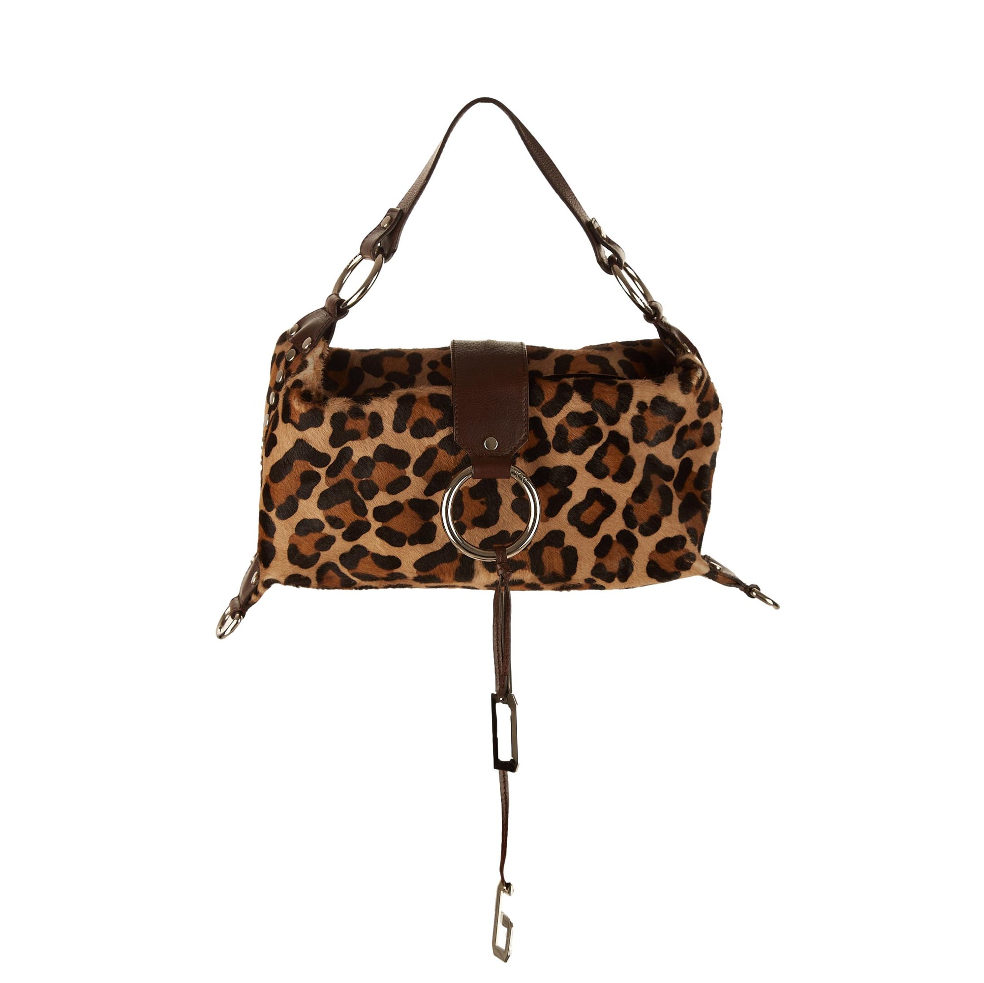 Dolce Gabbana Leopard Print Shoulder Bag – Treasures of NYC