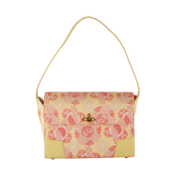 Vivienne Westwood Pink Print Shoulder Bag