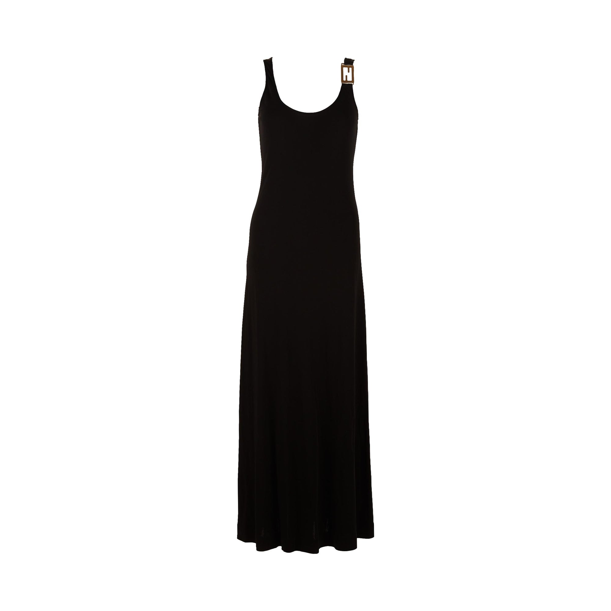 Fendi Black Hardware Tank Dress