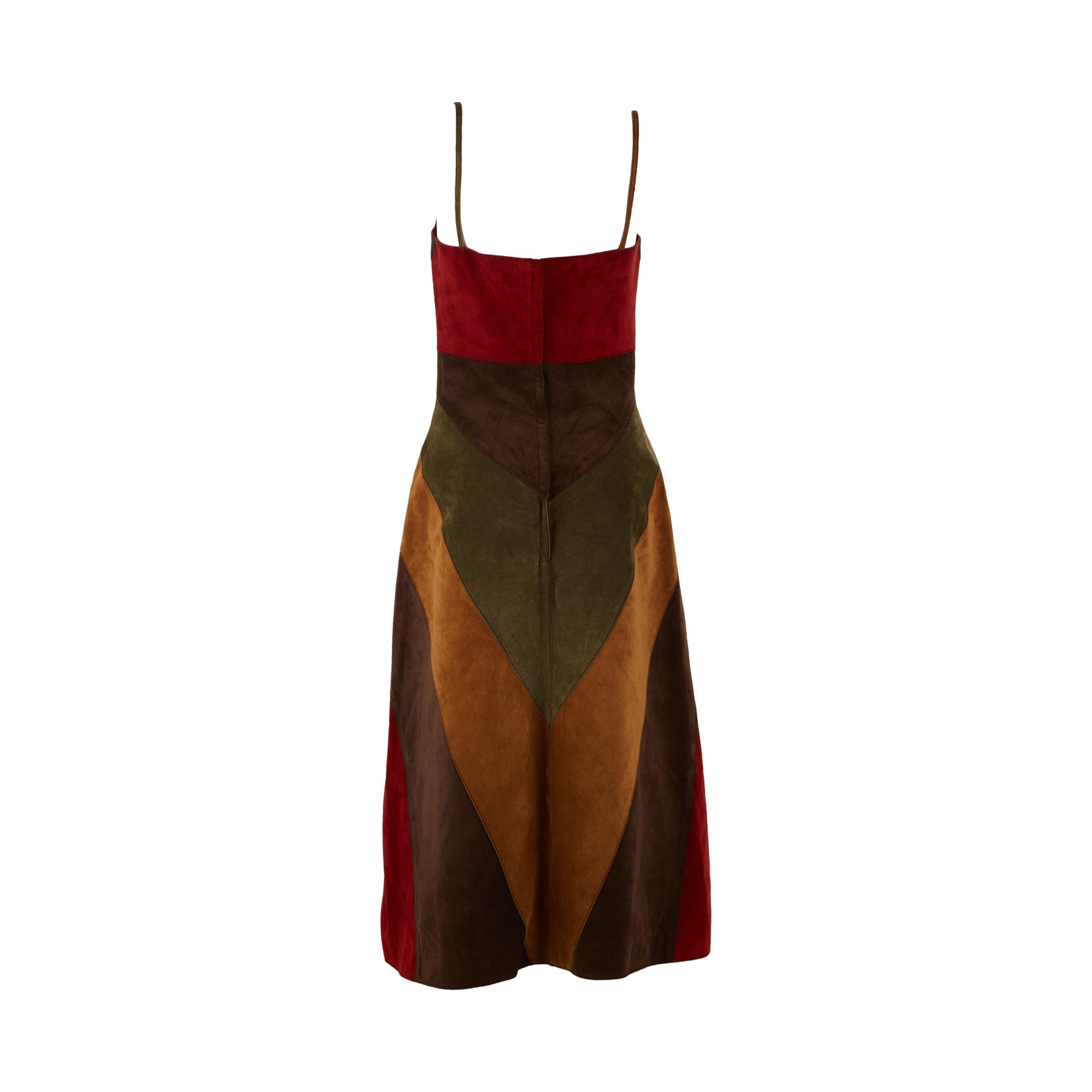 Dolce & Gabbana Butterfly Suede Dress