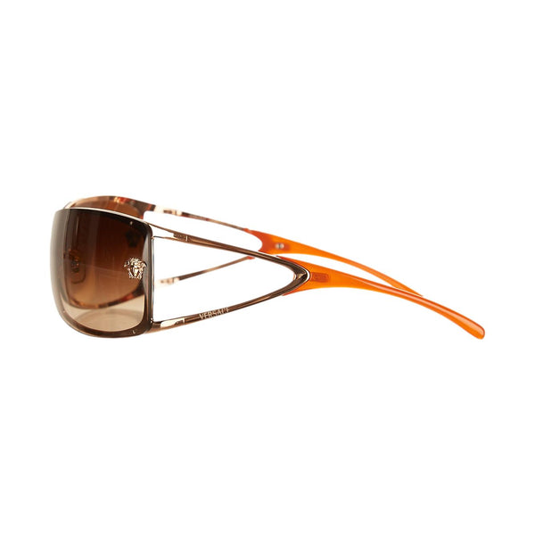 Versace Orange Medusa Sunglasses