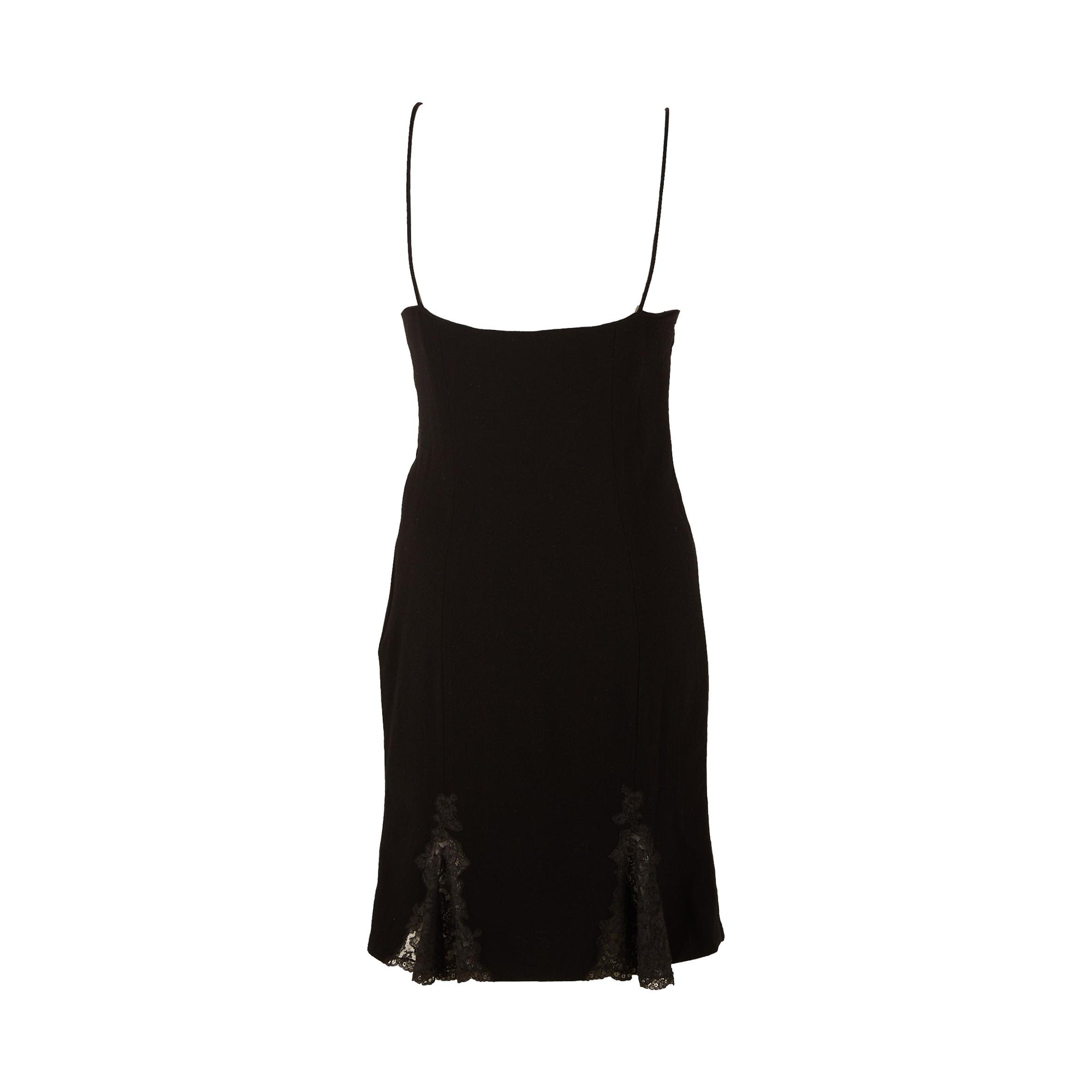 Dior Black Floral Lace Dress Treasures of NYC Dior Black Floral Lace Dress Treasures of NYC