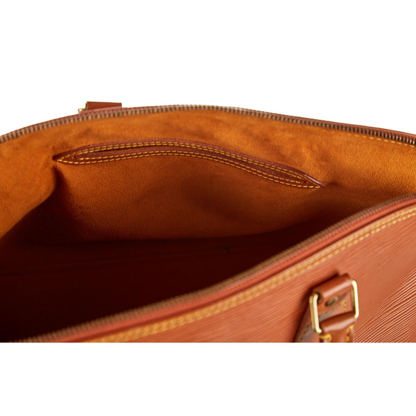Louis Vuitton Brown Epi Top Handle Bag