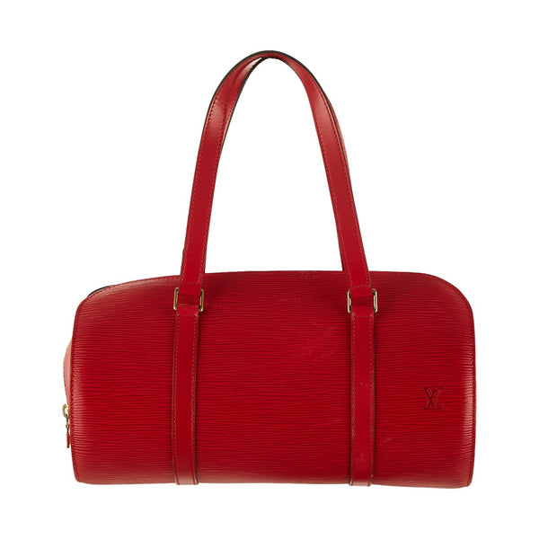 Louis Vuitton Louis Vuitton Pochette Papillon Red Epi Leather Pouch
