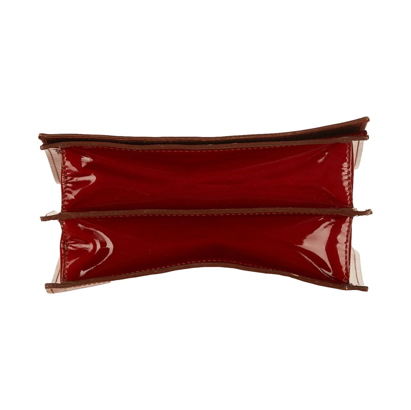 Jean Paul Gaultier Red Chain Shoulder Bag