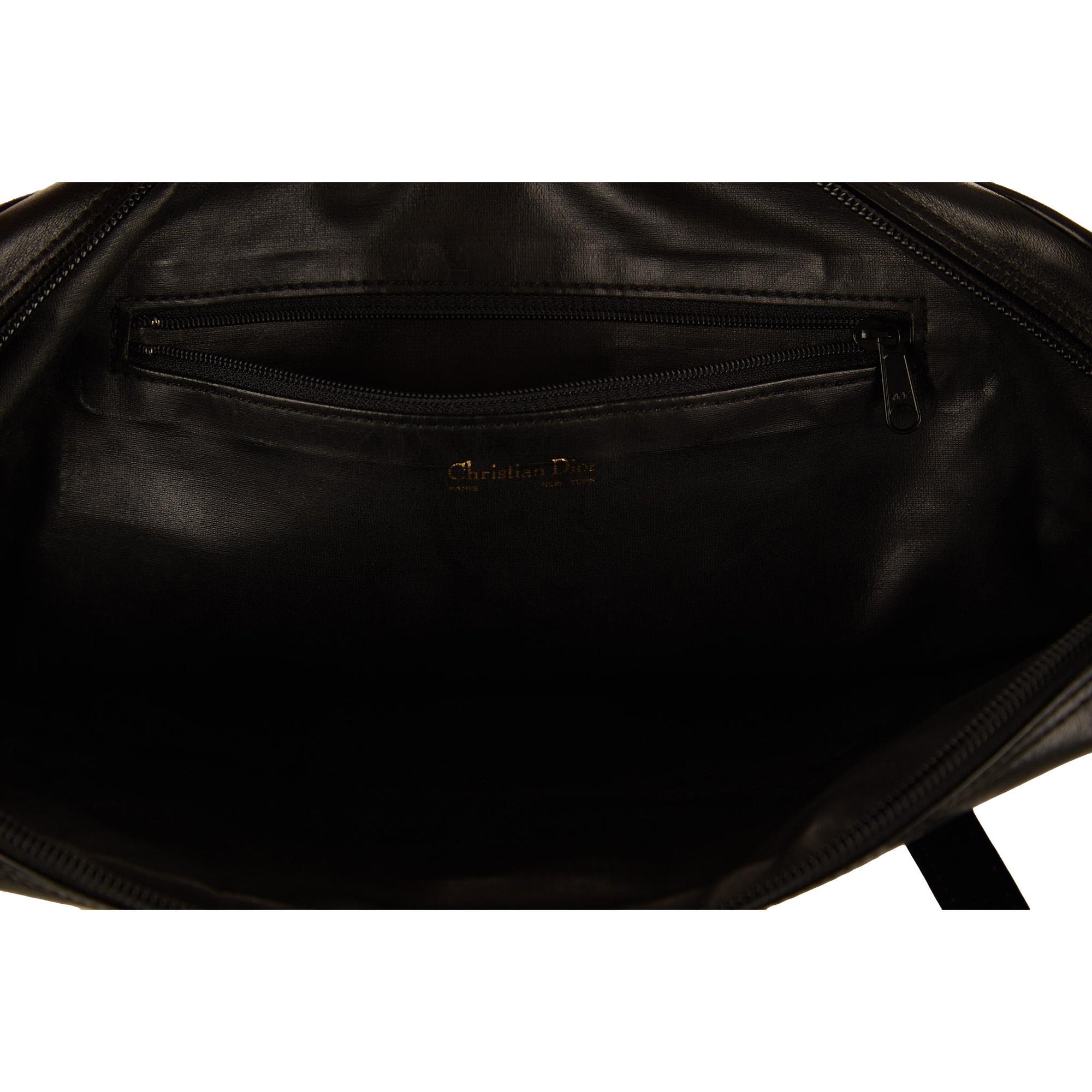 Dior Black Logo Shoulder Bag