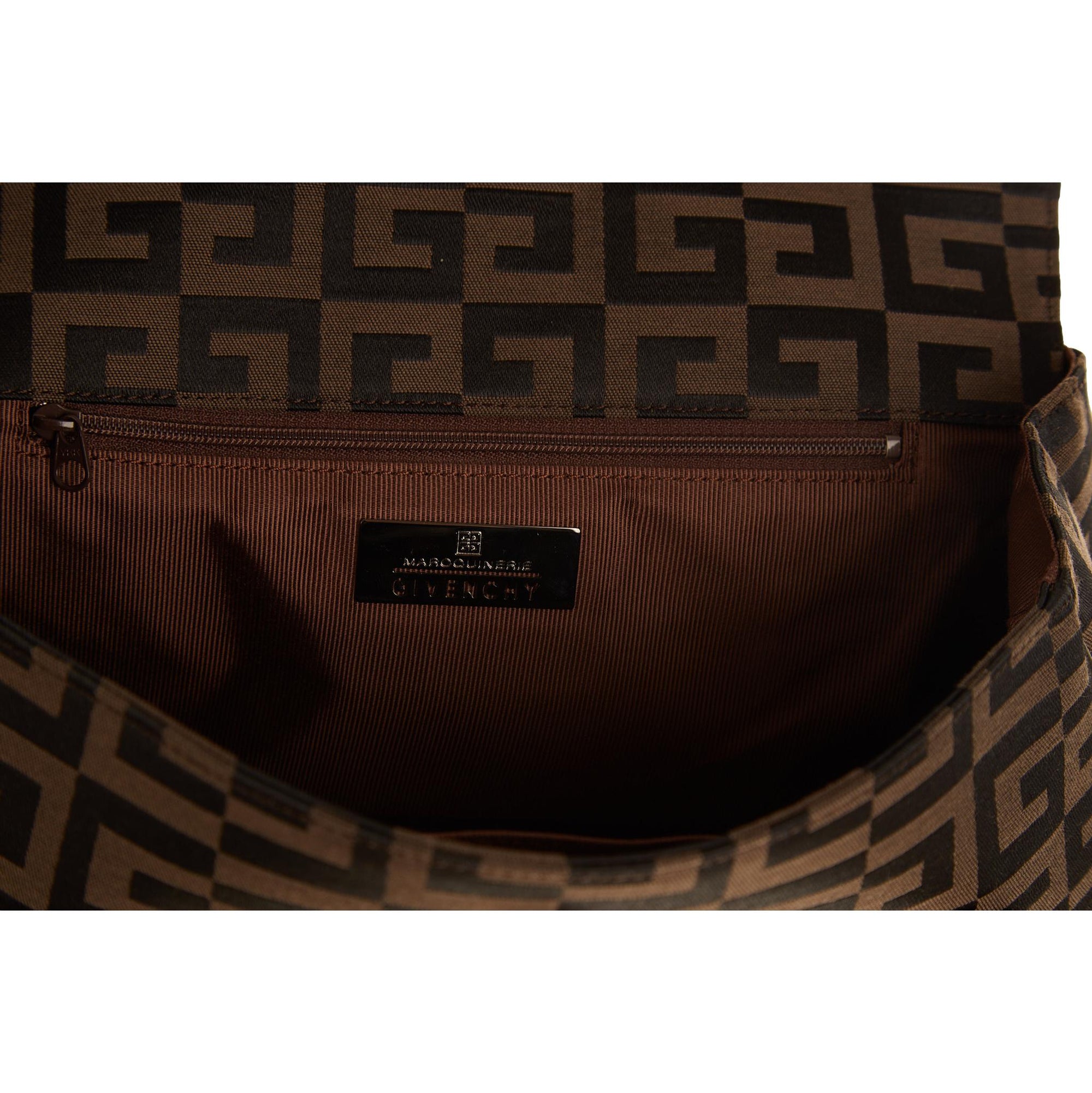 Givenchy Brown Logo Shoulder Bag