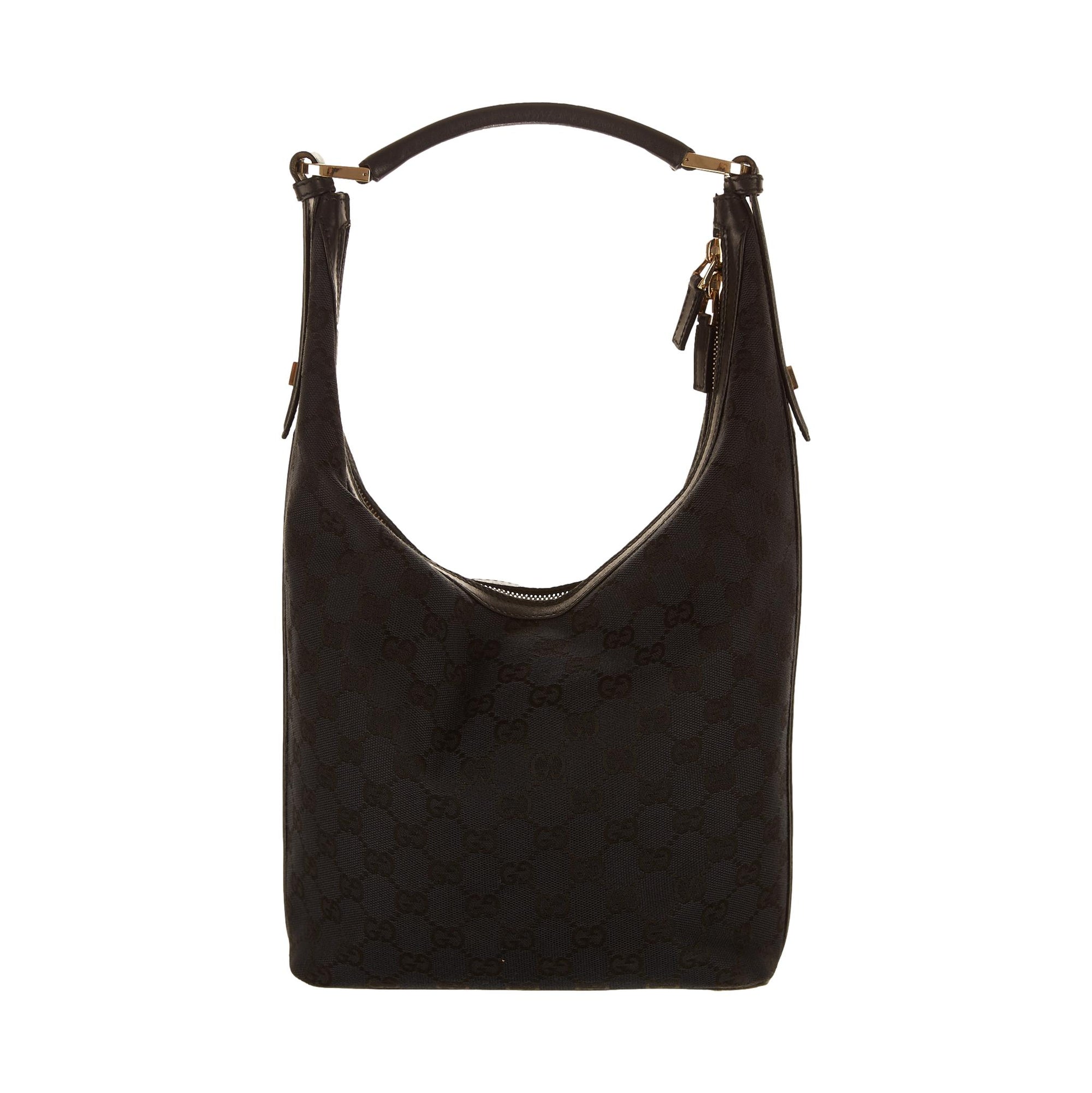 Gucci Black Logo Shoulder Bag
