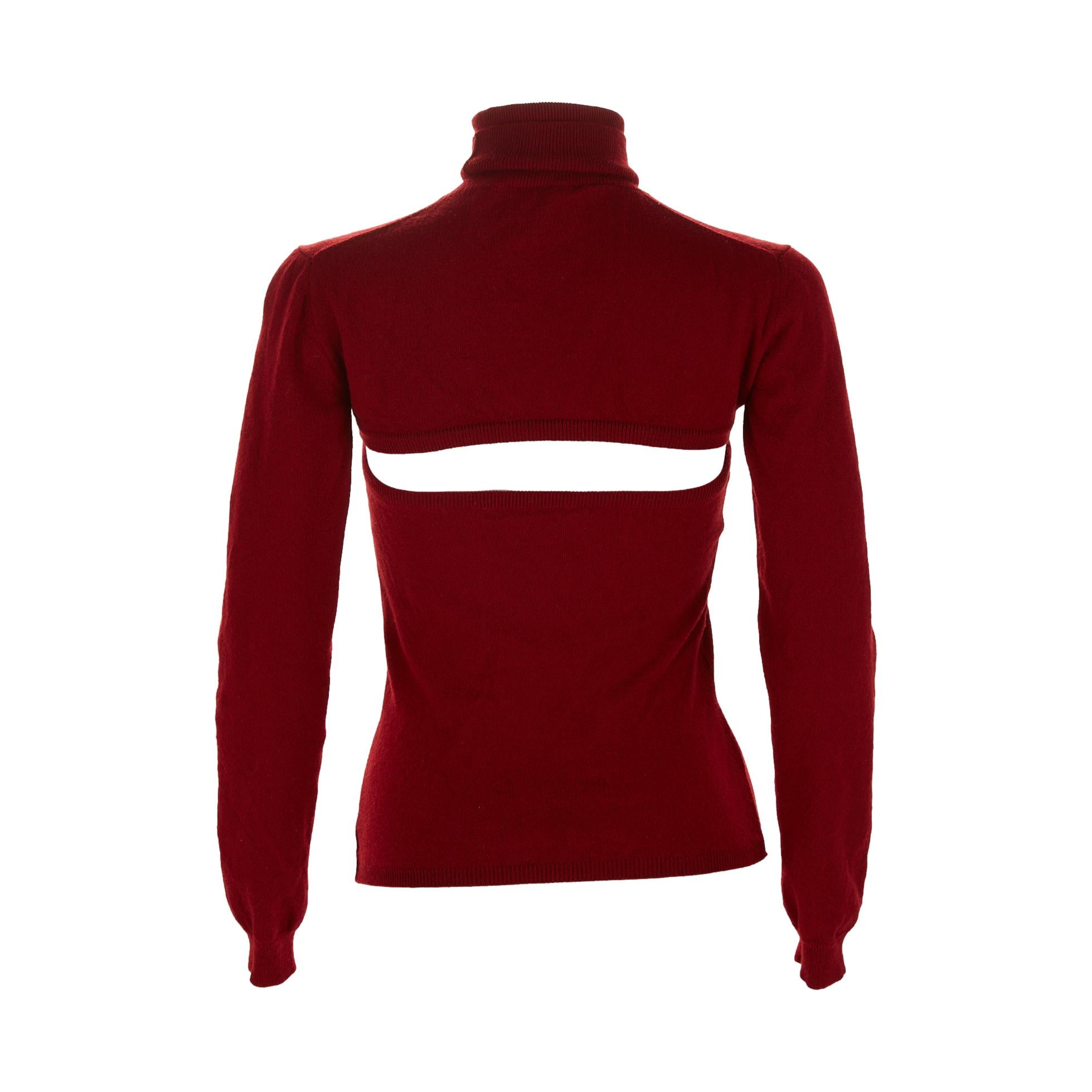 Dolce & Gabbana Red Sweater Set