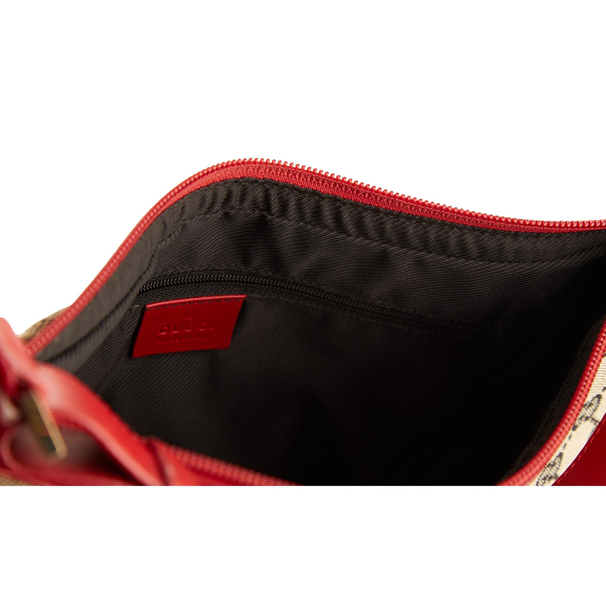 Gucci Red Logo Shoulder Bag