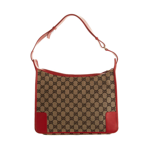 Gucci Red Logo Shoulder Bag