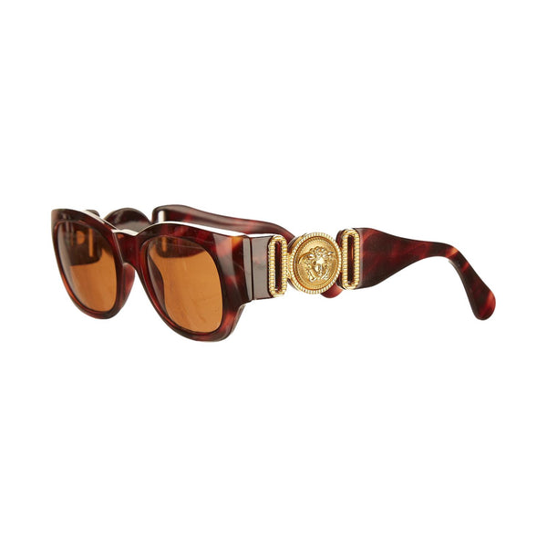 Versace Brown Medusa Sunglasses