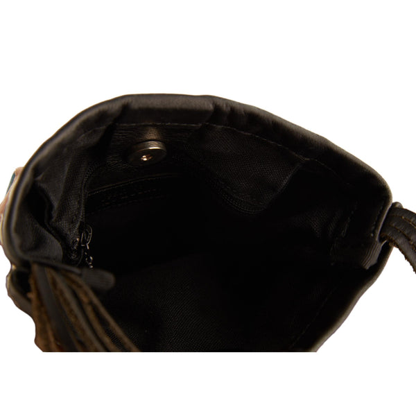 Jean Paul Gaultier Black Netted Shoulder Bag