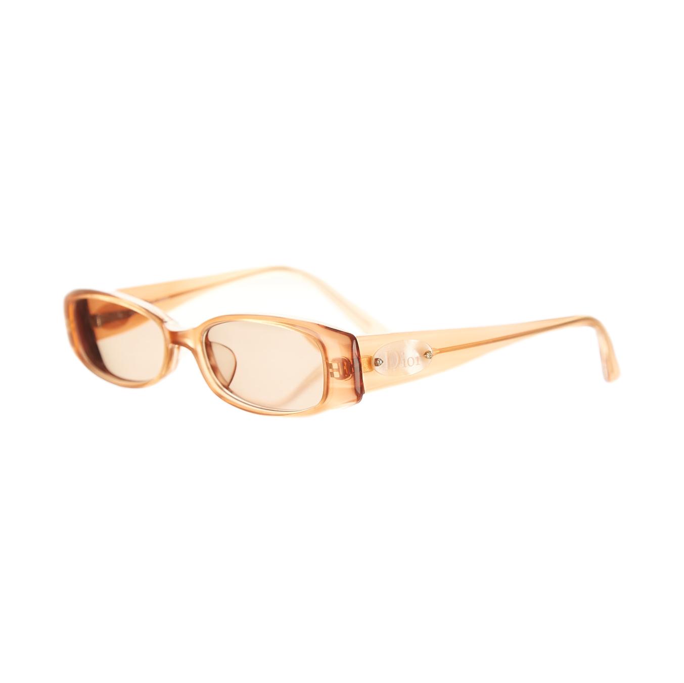 Dior Pink Logo Micro Sunglasses
