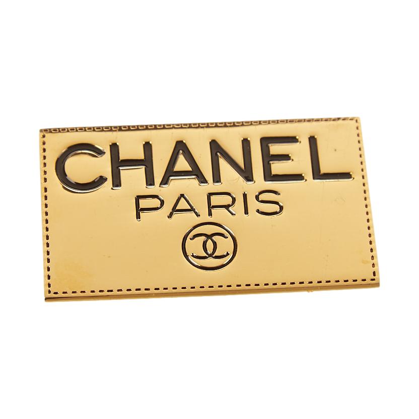 Chanel Logo Pin