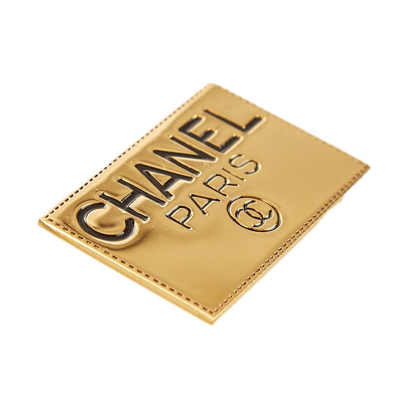 Chanel Gold Logo Pin – Treasures of NYC