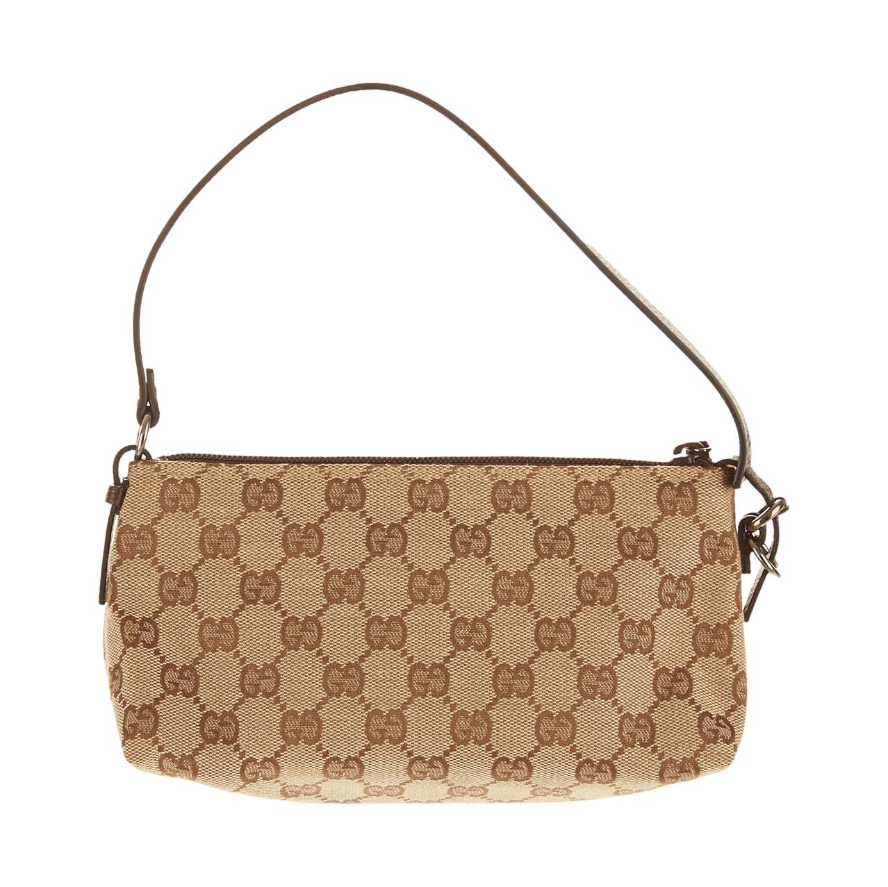 Gucci Beige Logo Mini Shoulder Bag