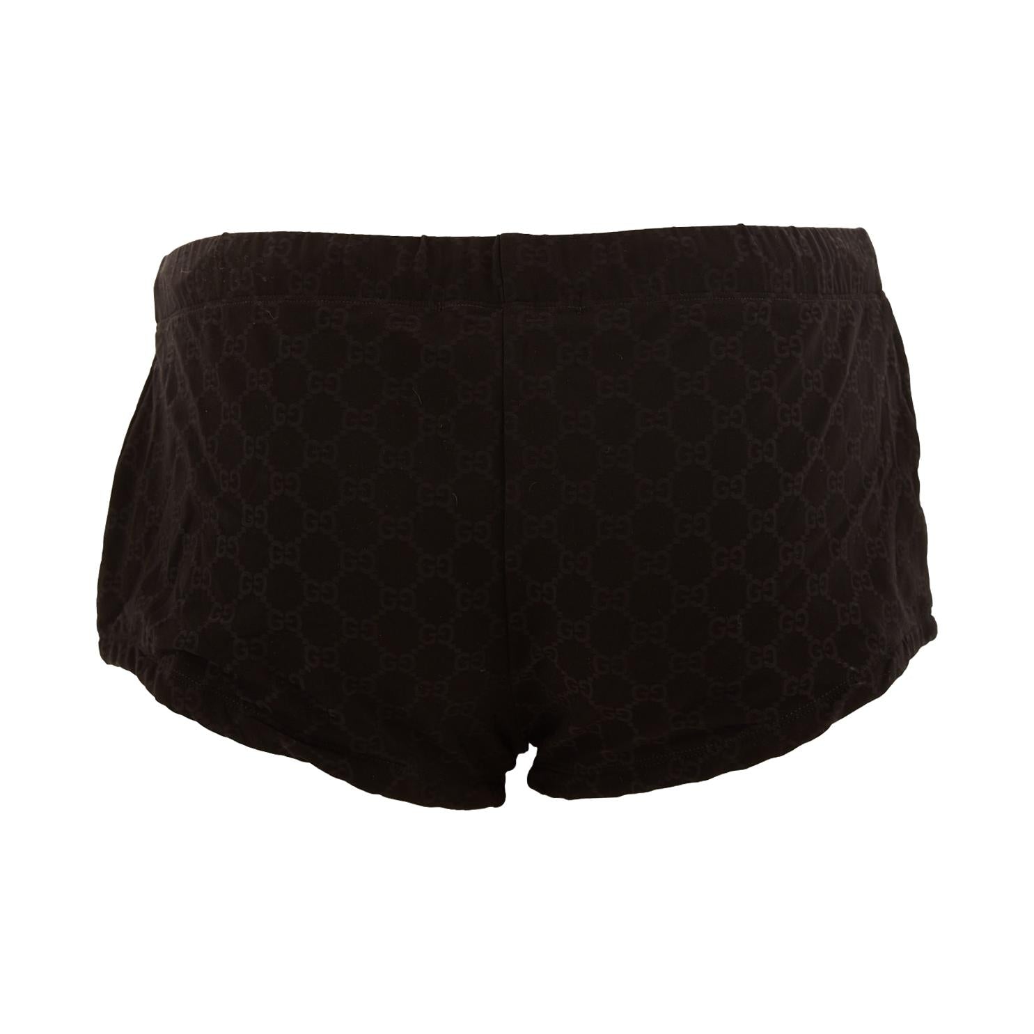 Gucci Black Logo Shorts