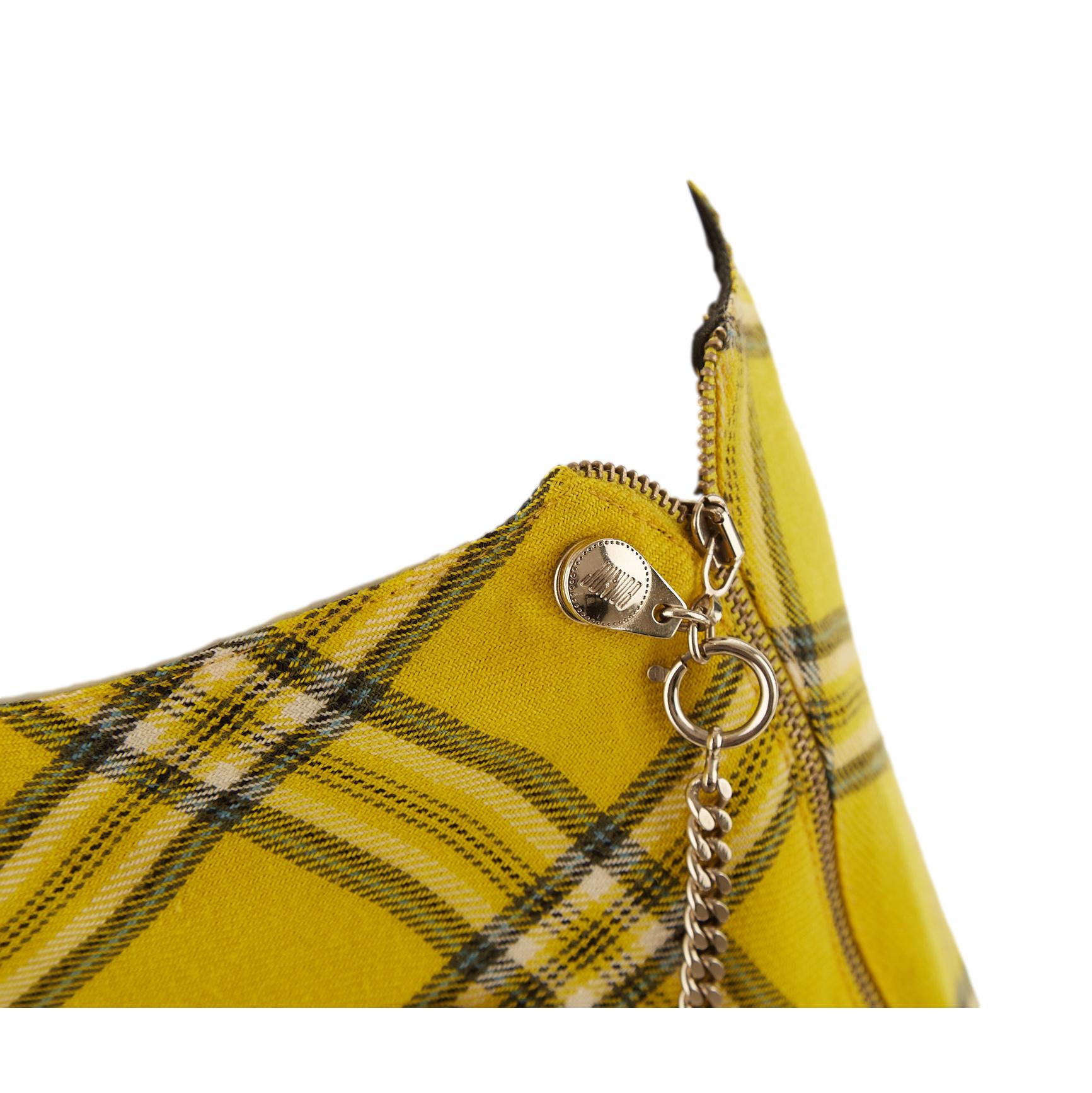 Jean Paul Gaultier Yellow Plaid 'Clueless' Skirt