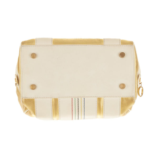 Celine Gold Top Handle Bag