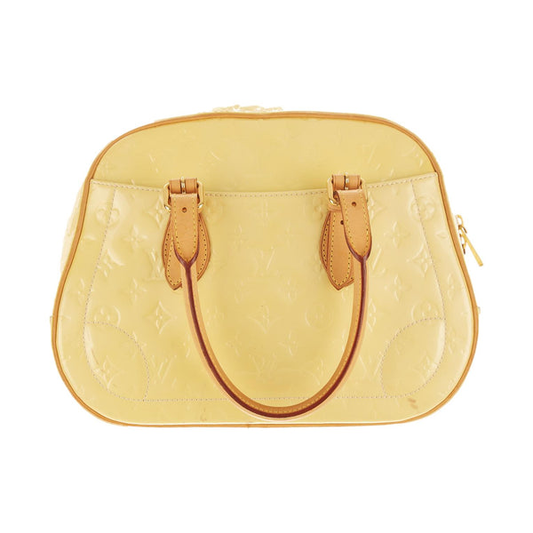Louis Vuitton Yellow Monogram Vernis Shoulder Bag