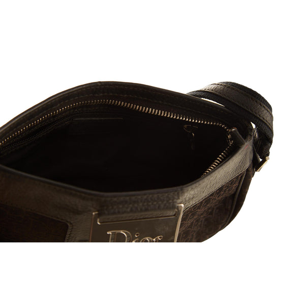 Dior Black Logo Mini Shoulder Bag