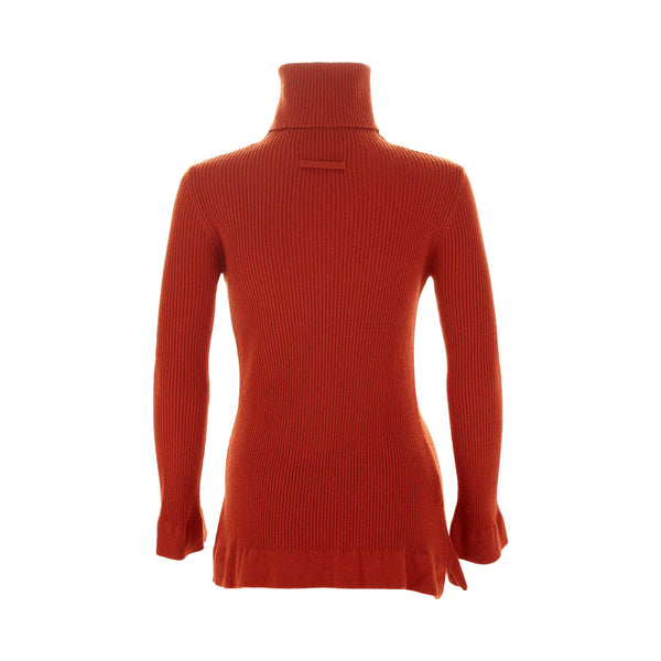 Jean Paul Gaultier Red Cut Out Sweater