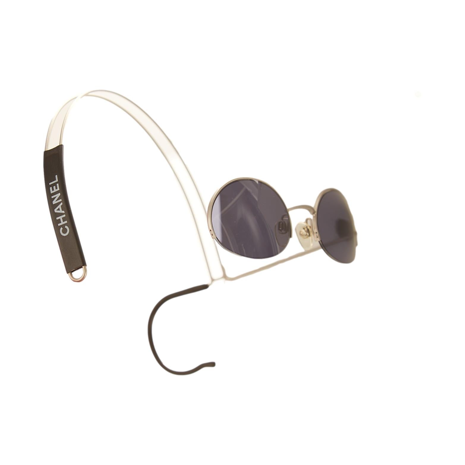 chanel round sunglasses vintage