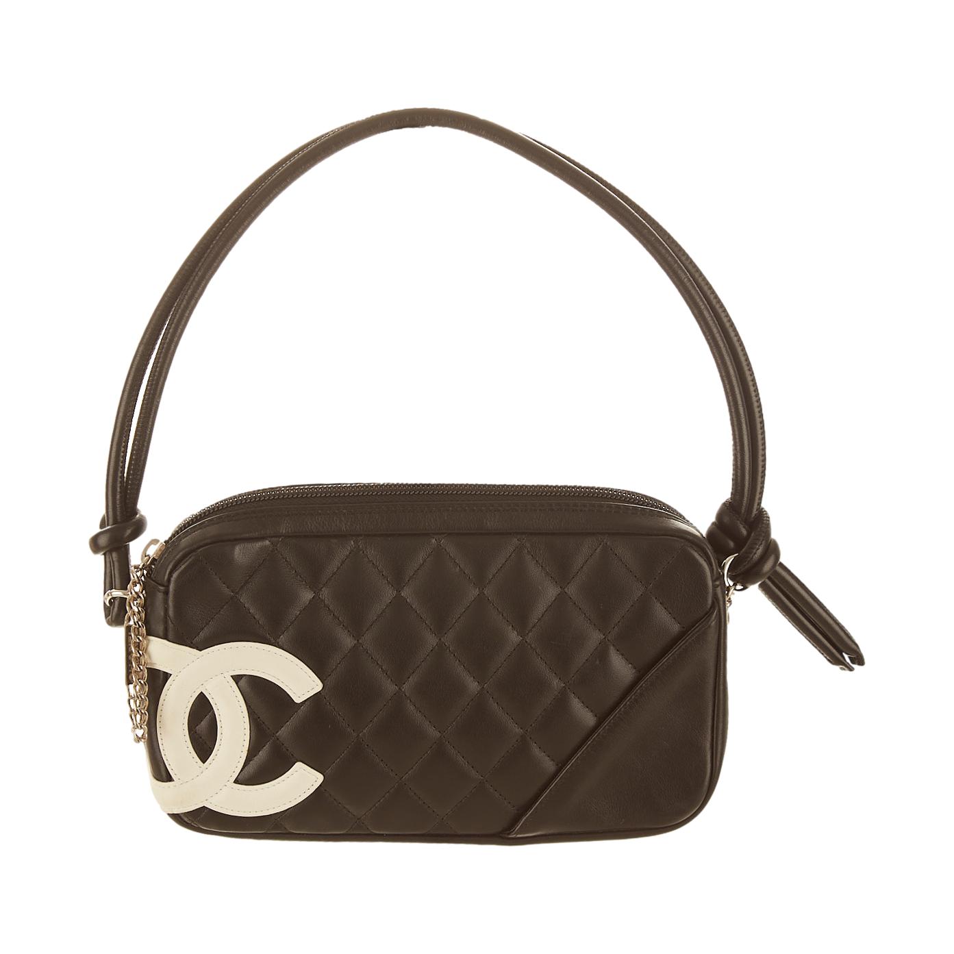 Chanel Black Quilted Cambon Mini Shoulder Bag