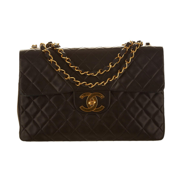 Chanel Black XL Jumbo Flap Bag