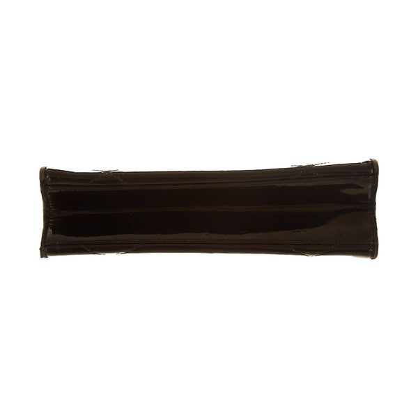 Chanel Black Patent Mini Top Handle Bag