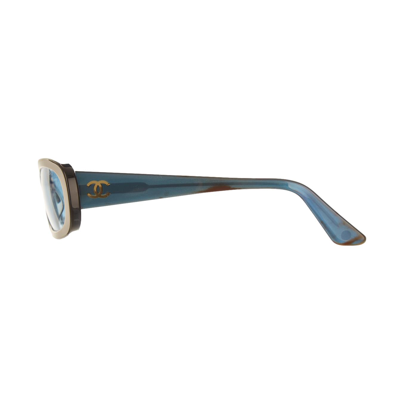 Chanel Iridescent Logo Sunglasses