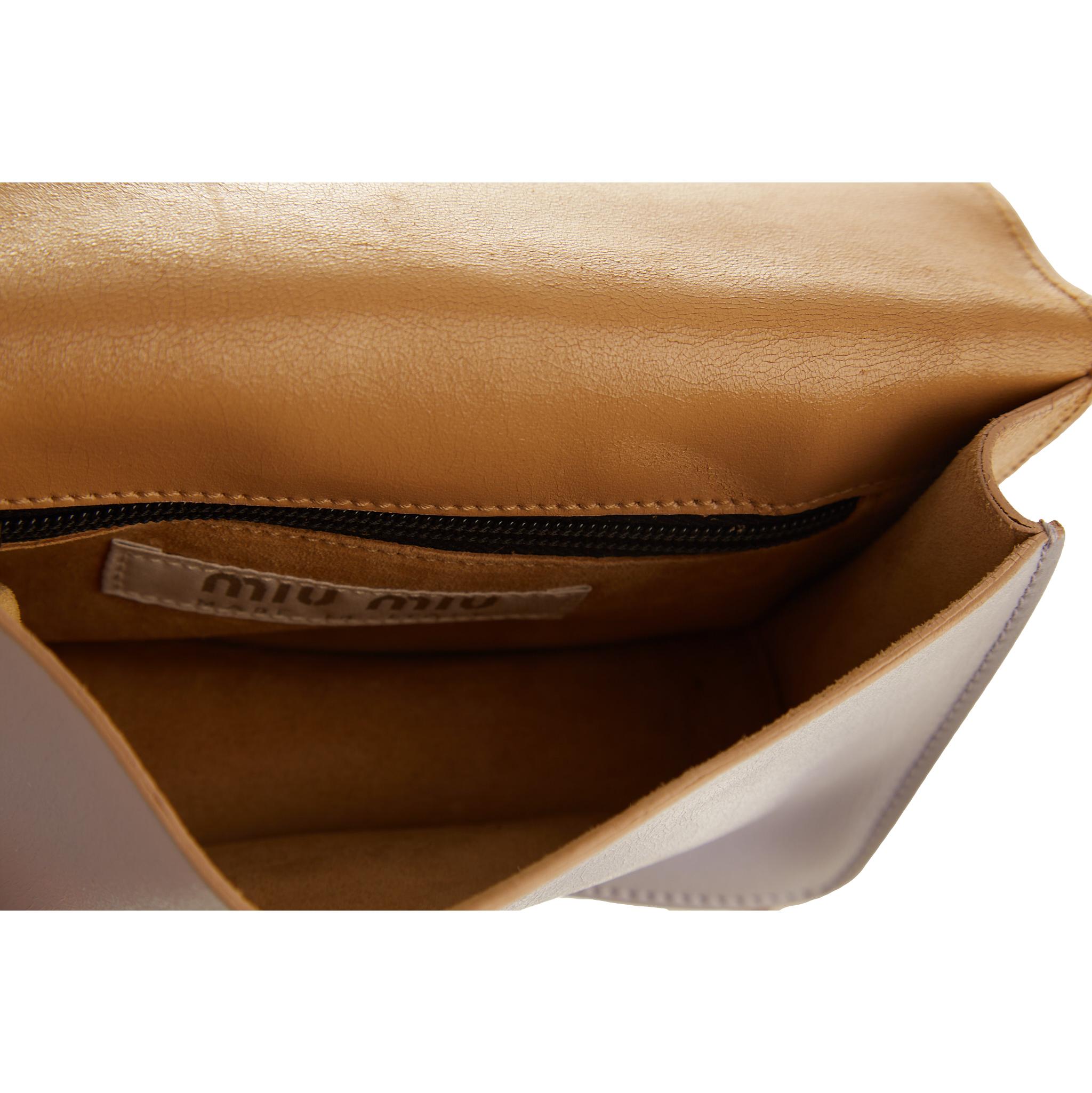 Miu Miu Lavender Mini Shoulder Bag – Treasures of NYC