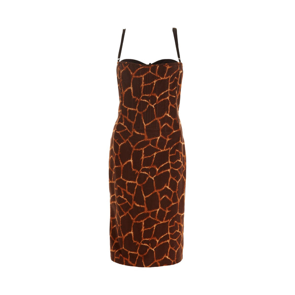 Dolce & Gabbana Giraffe Print Dress – Treasures of NYC