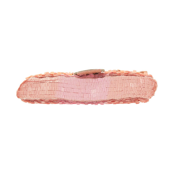 Fendi Pink Sequin Baguette
